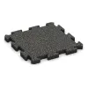 Hunde-Sportboden HD von WARCO im Farbdesign Dunkelgrauer Granit mit den Abmessungen 500 x 500 x 40 mm. Produktfoto von Artikel 4015 in der Aufsicht von schräg vorne.