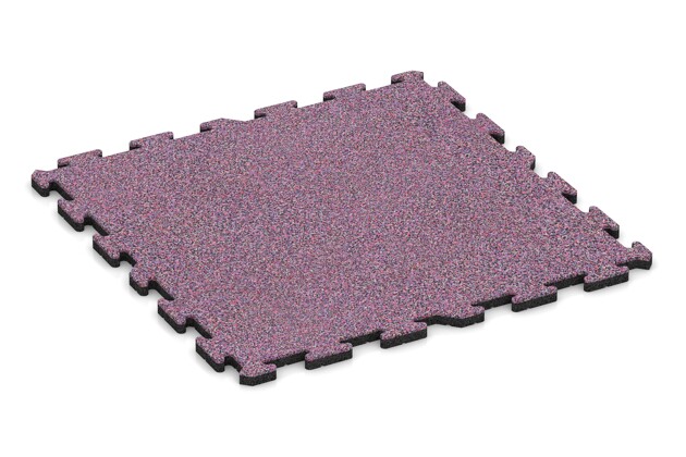 Schwimmbadfliese von WARCO im Farbdesign Lavendel mit den Abmessungen 1000 x 1000 x 30 mm. Produktfoto von Artikel 3303 in der Aufsicht von schräg vorne.