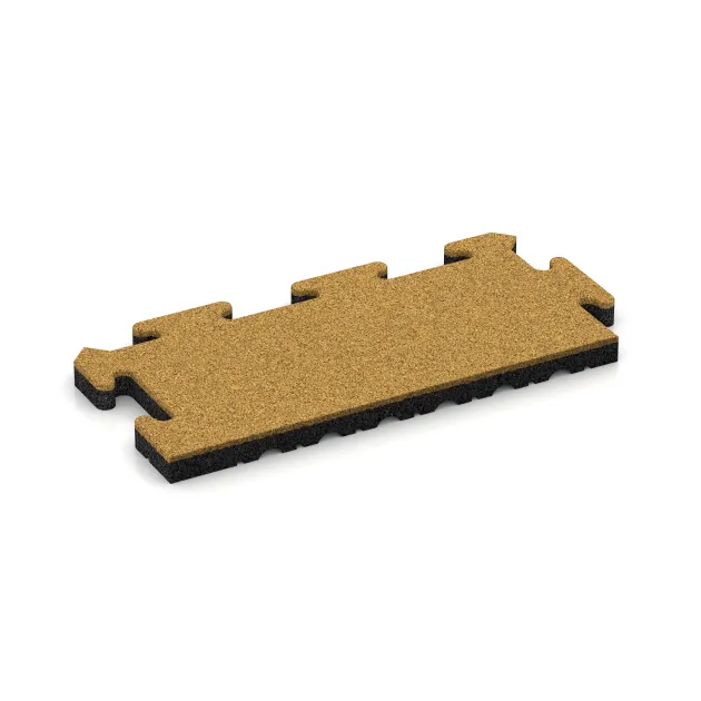 Randplatte von WARCO im Farbdesign Zitronengelb mit den Abmessungen 500 x 235 x 30 mm. Produktfoto von Artikel 5311 in der Aufsicht von schräg vorne.