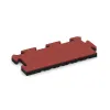 Randplatte von WARCO im Farbdesign Rose mit den Abmessungen 500 x 235 x 30 mm. Produktfoto von Artikel 5313 in der Aufsicht von schräg vorne.