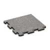 Eckplatte von WARCO im Farbdesign Grau Melange mit den Abmessungen 485 x 485 x 30 mm. Produktfoto von Artikel 5011 in der Aufsicht von schräg vorne.