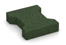 Verbundpflaster – Doppel-T Fallschutz-Pflaster 4,3 cm - EN 1177 ≤ 80 cm