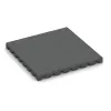 Wandschutzplatte von WARCO im Farbdesign Schiefergrau mit den Abmessungen 500 x 500 x 45 mm. Produktfoto von Artikel 0657 in der Aufsicht von schräg vorne.