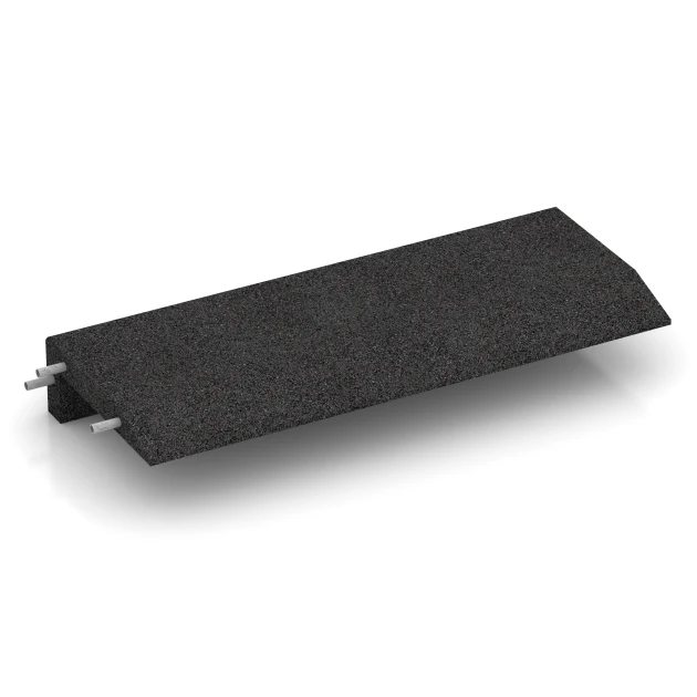 Mauerabdeckung von WARCO im Farbdesign Anthrazit mit den Abmessungen 100 × 40 cm | 5/15 cm. Produktfoto von Artikel 2607 in der Aufsicht von schräg vorne.