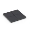 Mosaik – Klickfliese von WARCO im Farbdesign Schiefer mit den Abmessungen 30 x 30 x 2 cm. Produktfoto von Artikel 6347 in der Aufsicht von schräg vorne.