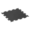 Fitness Performance Elite Trainingsboden von WARCO im Farbdesign Anthrazit mit den Abmessungen 100 x 100 x 1 cm | 1,00 m². Produktfoto von Artikel 3746 in der Aufsicht von schräg vorne.