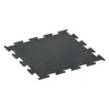 Fitness Performance Elite Trainingsboden von WARCO im Farbdesign Leicht Blau Gesprenkelt mit den Abmessungen 1000 x 1000 x 10 mm. Produktfoto von Artikel 3754 in der Aufsicht von schräg vorne.