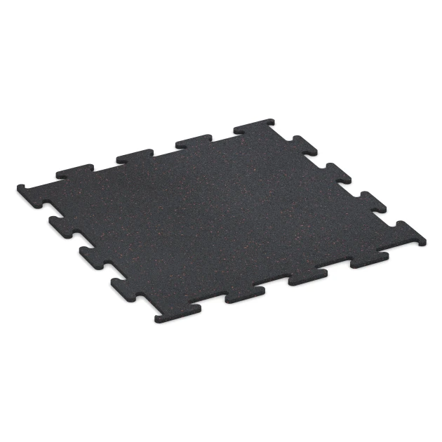 Fitness Performance Elite Trainingsboden von WARCO im Farbdesign Leicht Gelb Gesprenkelt mit den Abmessungen 100 x 100 x 1,5 cm | 1,00 m². Produktfoto von Artikel 3756 in der Aufsicht von schräg vorne.