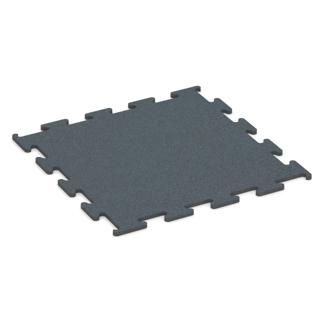 Fitness Performance Elite Trainingsboden von WARCO im Farbdesign Farngrün mit den Abmessungen 100 x 100 x 2 cm | 1,00 m². Produktfoto von Artikel 6161 in der Aufsicht von schräg vorne.