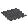 Fitness Performance Elite Trainingsboden von WARCO im Farbdesign Leicht Grau Gesprenkelt mit den Abmessungen 50 x 50 x 1,5 cm | 0,25 m². Produktfoto von Artikel 3780 in der Aufsicht von schräg vorne.