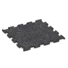 Fitness Performance Elite Trainingsboden von WARCO im Farbdesign Leicht Grau Gesprenkelt mit den Abmessungen 500 x 500 x 15 mm. Produktfoto von Artikel 3780 in der Aufsicht von schräg vorne.
