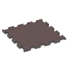 Fitness Performance Elite Trainingsboden von WARCO im Farbdesign Mineralrot mit den Abmessungen 50 x 50 x 2 cm | 0,25 m². Produktfoto von Artikel 6155 in der Aufsicht von schräg vorne.