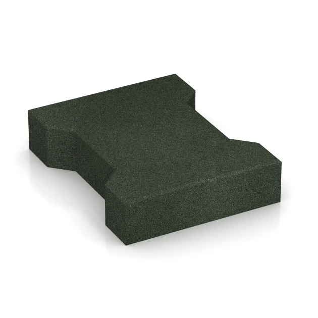 Pflasterstein von WARCO im Farbdesign Grasgrün mit den Abmessungen 20 × 16,5 × 4,3 cm | 0,0278 m². Produktfoto von Artikel 5267 in der Aufsicht von schräg vorne.