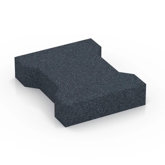 Pflasterstein von WARCO im Farbdesign Schiefergrau mit den Abmessungen 20 x 16,5 x 4,5 cm | 0,0278 m². Produktfoto von Artikel 7071 in der Aufsicht von schräg vorne.