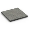 Fallschutzplatte – 120 cm von WARCO im Farbdesign Grauer Granit mit den Abmessungen 50 x 50 x 4 cm. Produktfoto von Artikel 6423 in der Aufsicht von schräg vorne.