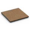 Terrassenplatte Classic von WARCO im Farbdesign Terra Cotta mit den Abmessungen 50 x 50 x 4 cm. Produktfoto von Artikel 6366 in der Aufsicht von schräg vorne.