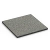 Fallschutzmatte EPDM – 90 cm von WARCO im Farbdesign Grauer Granit mit den Abmessungen 50 x 50 x 3 cm | 0,25 m². Produktfoto von Artikel 6414 in der Aufsicht von schräg vorne.