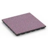Fallschutzplatte – 160 cm von WARCO im Farbdesign Lavendel mit den Abmessungen 50 x 50 x 4,8 cm. Produktfoto von Artikel 6436 in der Aufsicht von schräg vorne.
