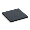 Fallschutzplatten von WARCO im Farbdesign Schiefergrau mit den Abmessungen 50 x 50 x 4 cm | 0,25 m². Produktfoto von Artikel 6221 in der Aufsicht von schräg vorne.