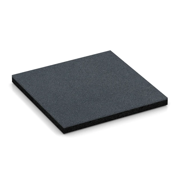 Fallschutzplatten von WARCO im Farbdesign Schiefergrau mit den Abmessungen 50 x 50 x 4 cm | 0,25 m². Produktfoto von Artikel 6221 in der Aufsicht von schräg vorne.