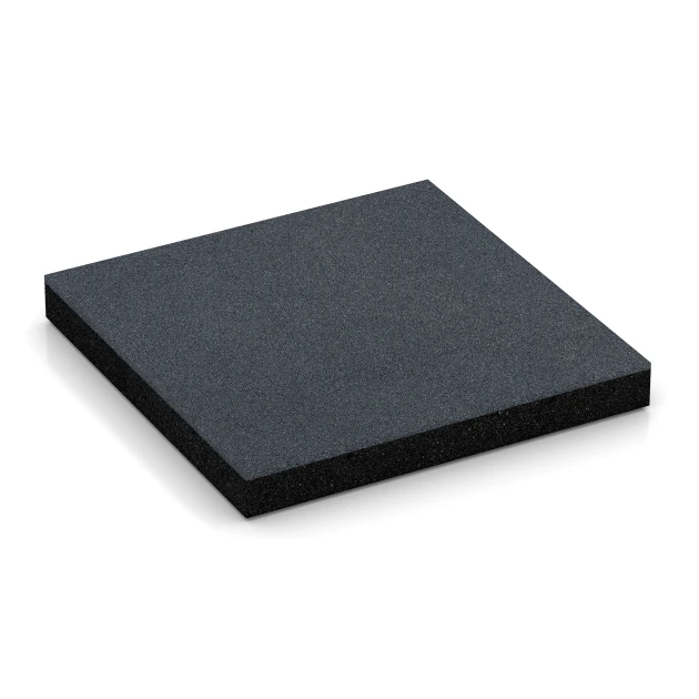 Fallschutzmatte – 180 cm von WARCO im Farbdesign Schiefergrau mit den Abmessungen 50 x 50 x 6 cm | 0,25 m². Produktfoto von Artikel 6269 in der Aufsicht von schräg vorne.