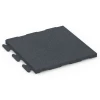 Fitnessboden-Fliese Classic von WARCO im Farbdesign Schiefergrau mit den Abmessungen 50 x 50 x 3 cm | 0,25 m². Produktfoto von Artikel 6978 in der Aufsicht von schräg vorne.