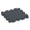 Fitness-Puzzlematte von WARCO im Farbdesign Schiefergrau mit den Abmessungen 50 x 50 x 4 cm | 0,25 m². Produktfoto von Artikel 6996 in der Aufsicht von schräg vorne.