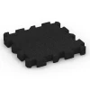 Fallschutz-Puzzlematte von WARCO im Farbdesign Anthrazit mit den Abmessungen 50 x 50 x 6 cm | 0,25 m². Produktfoto von Artikel 6309 in der Aufsicht von schräg vorne.
