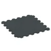Fitness-Bodenschutzmatte von WARCO im Farbdesign Anthrazit mit den Abmessungen 102,5 x 102,5 x 2,5 cm | 1,05 m². Produktfoto von Artikel 6323 in der Aufsicht von schräg vorne.