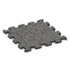 Poolumrandung von WARCO im Farbdesign Dunkelgrauer Granit mit den Abmessungen 46 x 46 x 1,8 cm. Produktfoto von Artikel 6760 in der Aufsicht von schräg vorne.