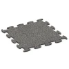 Hundesportboden von WARCO im Farbdesign Dunkelgrauer Granit mit den Abmessungen 97,1 x 97,1 × 1,8 cm. Produktfoto von Artikel 6805 in der Aufsicht von schräg vorne.