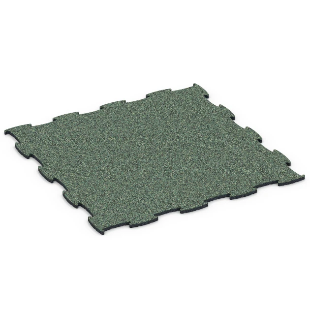Hundesportboden von WARCO im Farbdesign Englischer Rasen mit den Abmessungen 97,1 x 97,1 x 1,8 cm | 0,94 m². Produktfoto von Artikel 6807 in der Aufsicht von schräg vorne.