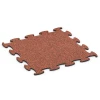 Hundesportboden von WARCO im Farbdesign Feuersglut mit den Abmessungen 97,1 x 97,1 × 1,8 cm. Produktfoto von Artikel 6809 in der Aufsicht von schräg vorne.
