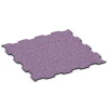 Messeboden Klickfliese von WARCO im Farbdesign Lavendel mit den Abmessungen 97,1 x 97,1 x 1,8 cm | 0,94 m². Produktfoto von Artikel 6927 in der Aufsicht von schräg vorne.