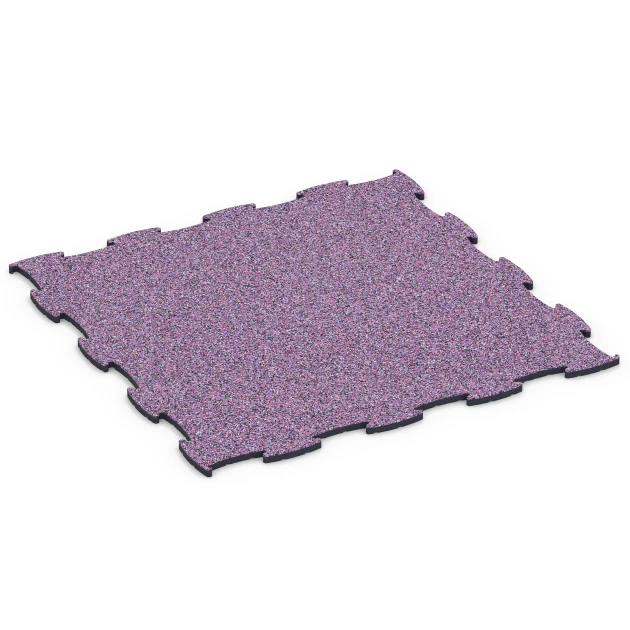 Messeboden Klickfliese von WARCO im Farbdesign Lavendel mit den Abmessungen 97,1 x 97,1 x 1,8 cm | 0,94 m². Produktfoto von Artikel 6927 in der Aufsicht von schräg vorne.