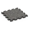Ballspielplatte von WARCO im Farbdesign Dunkelgrauer Granit mit den Abmessungen 46 x 46 × 2,8 cm. Produktfoto von Artikel 6949 in der Aufsicht von schräg vorne.