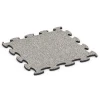 Fitness Active Floor System von WARCO im Farbdesign Grauer Granit mit den Abmessungen 97,1 x 97,1 x 2,8 cm. Produktfoto von Artikel 6851 in der Aufsicht von schräg vorne.