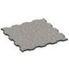 Fitness Active Floor System von WARCO im Farbdesign Grauer Granit mit den Abmessungen 97,1 x 97,1 x 2,8 cm | 0,94 m². Produktfoto von Artikel 6851 in der Aufsicht von schräg vorne.