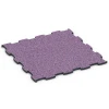Fitness Active Floor System von WARCO im Farbdesign Lavendel mit den Abmessungen 97,1 x 97,1 x 2,8 cm | 0,94 m². Produktfoto von Artikel 6855 in der Aufsicht von schräg vorne.