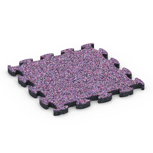 Poolumrandung von WARCO im Farbdesign Lavendel mit den Abmessungen 28,9 x 28,9 x 1,8 cm | 0,084 m². Produktfoto von Artikel 6774 in der Aufsicht von schräg vorne.