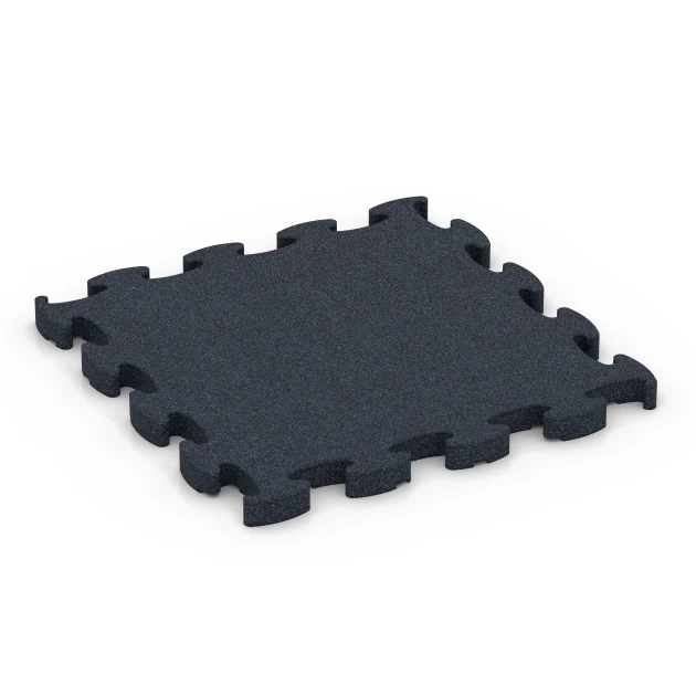 Fitness Premium Boden Plus von WARCO im Farbdesign Anthrazit mit den Abmessungen 28,9 x 28,9 x 1,8 cm. Produktfoto von Artikel 6964 in der Aufsicht von schräg vorne.