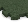 Detailaufnahme der Randausprägung von WARCO-Produkt 3356, Hunde-Bodenplatte, Format 100 x 100 x 3 cm | 1,00 m², Farbe Grasgrün.