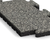 Detailaufnahme der Randausprägung von WARCO-Produkt 4887, Randplatte HD, Format 500 x 235 x 30 mm, Farbe Grauer Granit.
