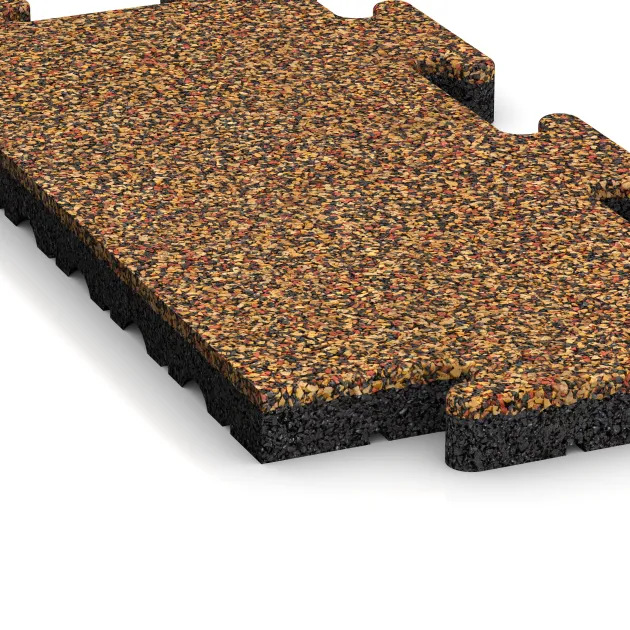 Detailaufnahme der Randausprägung von WARCO-Produkt 4851, Randplatte, Format 500 x 235 x 30 mm, Farbe Terra Cotta.