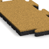 Detailaufnahme der Randausprägung von WARCO-Produkt 5311, Randplatte, Format 500 x 235 x 30 mm, Farbe Zitronengelb.