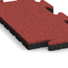 Detailaufnahme der Randausprägung von WARCO-Produkt 5313, Randplatte, Format 500 x 235 x 30 mm, Farbe Rose.