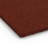 Detailaufnahme der Randausprägung von WARCO-Produkt 6645, Stallplatte, Format 100 x 50 x 3 cm, Farbe Ziegelrot.