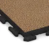Detailaufnahme der Randausprägung von WARCO-Produkt 1443, Gehwegplatte Classic, Format 500 x 500 x 50 mm, Farbe Rattan Lounge.