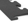 Detailaufnahme der Randausprägung von WARCO-Produkt 6594, Randrampe Fitness Performance Elite, Format 100 × 20 cm | 0,5 < 2 cm, Farbe Anthrazit.