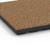 Detailaufnahme der Randausprägung von WARCO-Produkt 6366, Terrassenplatte Classic, Format 50 x 50 x 4 cm, Farbe Terra Cotta.